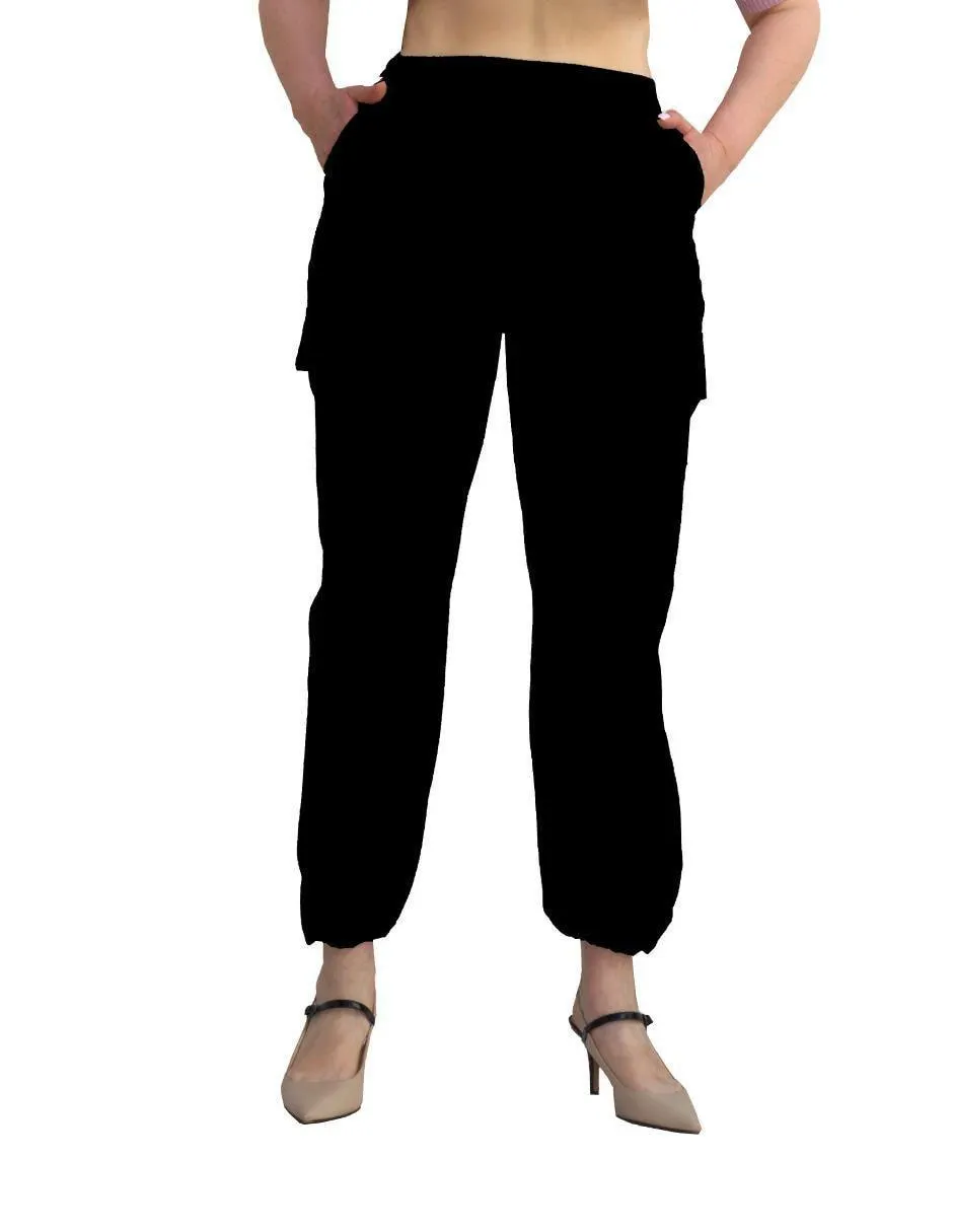 Jeans straight Kosauki Moda corte cintura para mujer