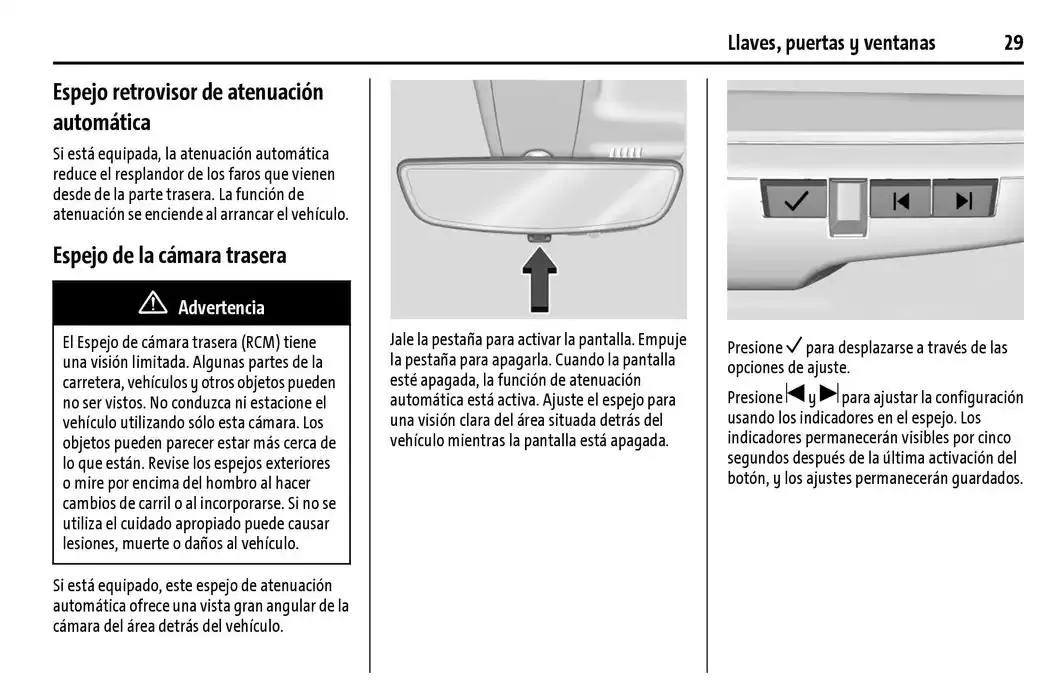 Catálogo de Chevrolet Corvette Stingray Manual del propietario 22 de enero al 31 de diciembre 2025 - Pagina 30