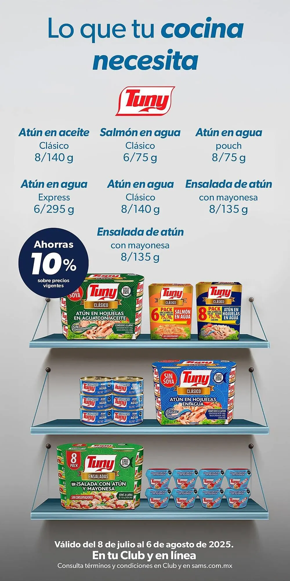 Catálogo de Catálogo Sam's Club 8 de julio al 9 de julio 2025 - Pagina 1