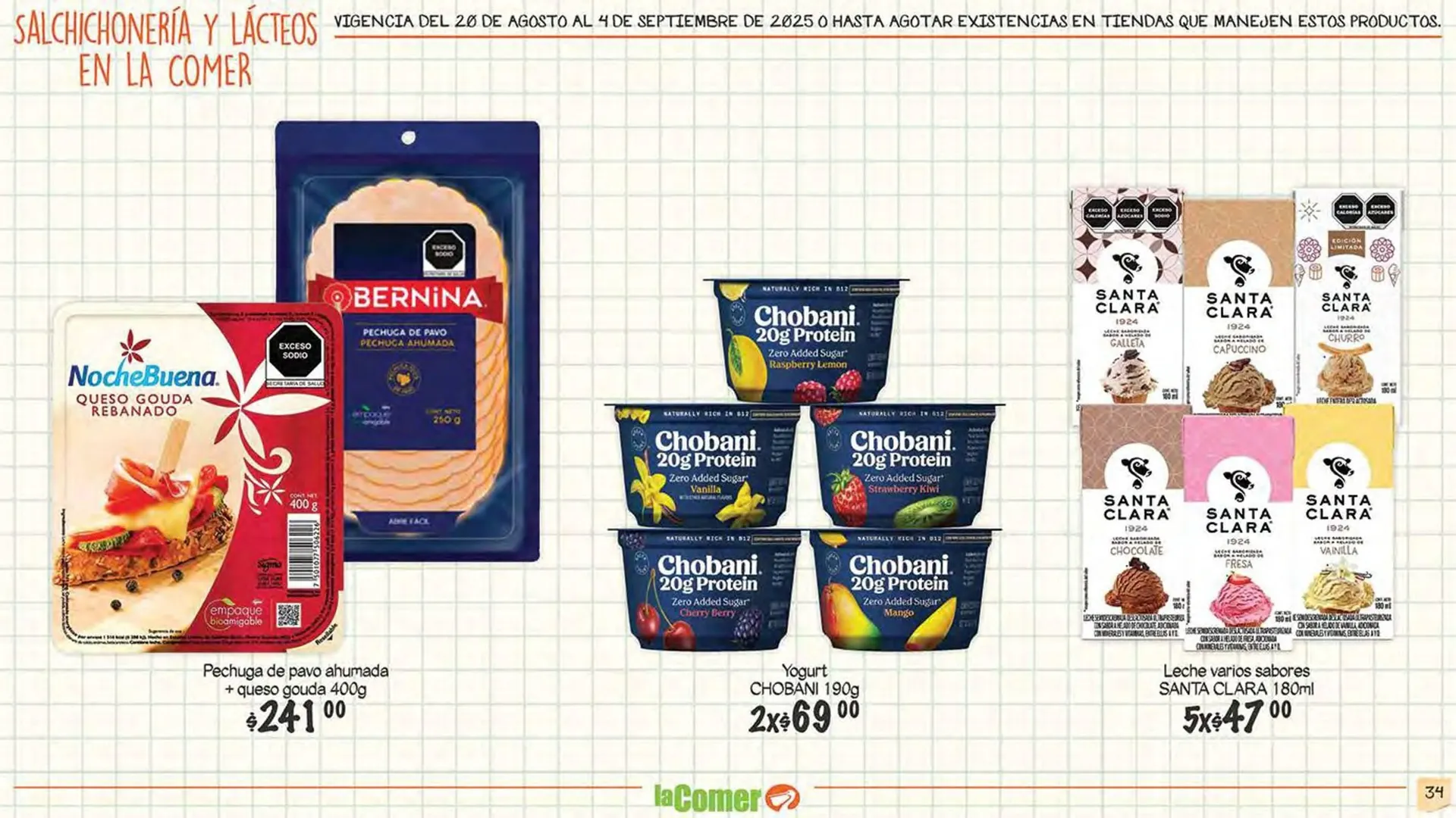 Catálogo de Catálogo La Comer 20 de agosto al 4 de septiembre 2025 - Pagina 36