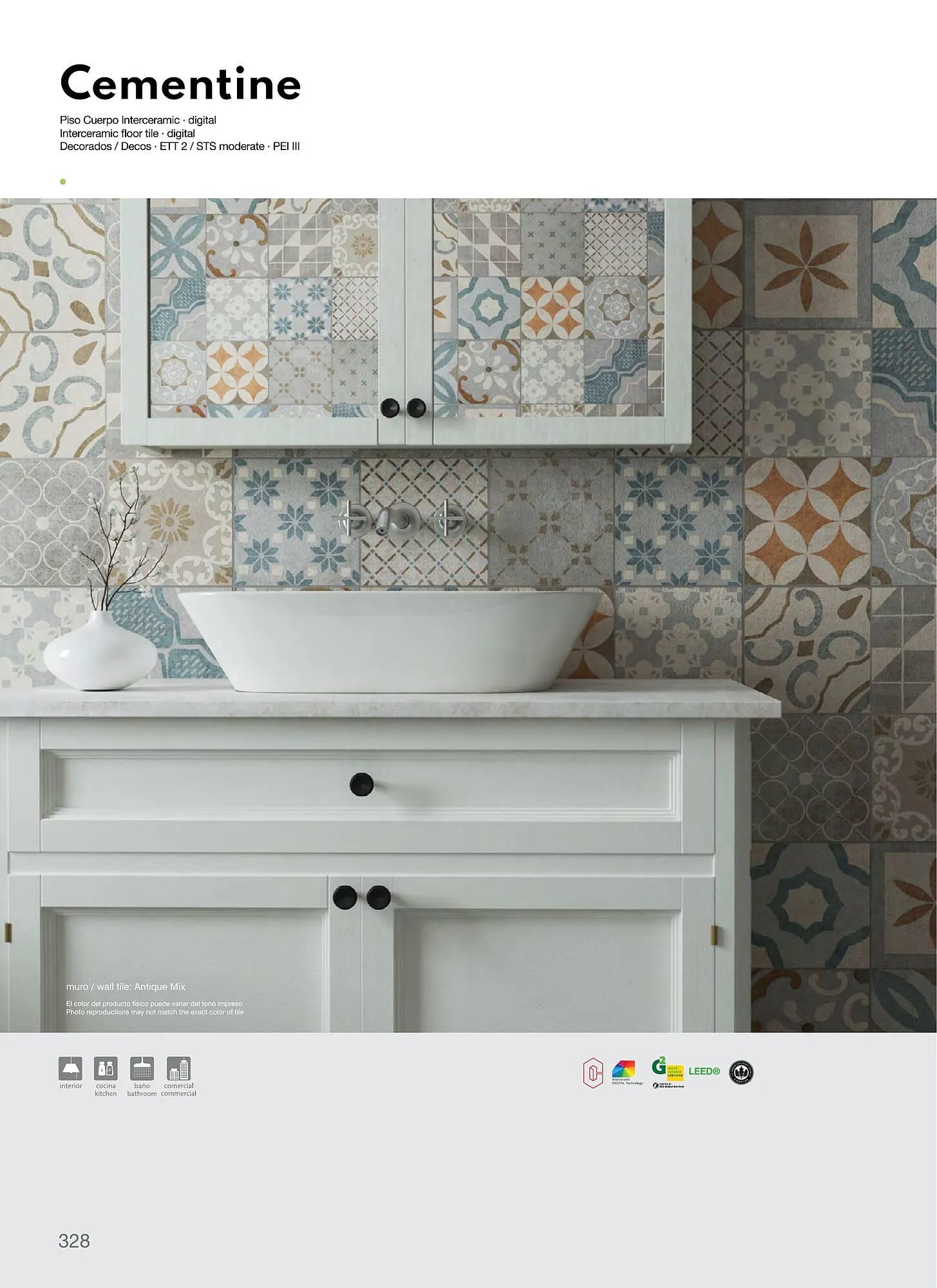 Catálogo de Catálogo Interceramic 12 de marzo al 31 de diciembre 2024 - Pagina 328