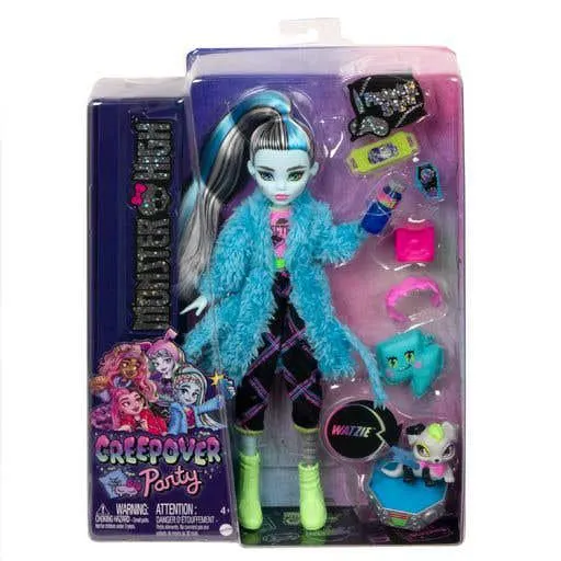 Mattel Monster High Muñeca Creepover Frankie HKY68