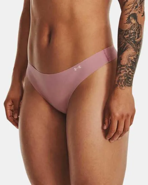 Tanga UA Pure Stretch para Mujer (Paquete de 3)