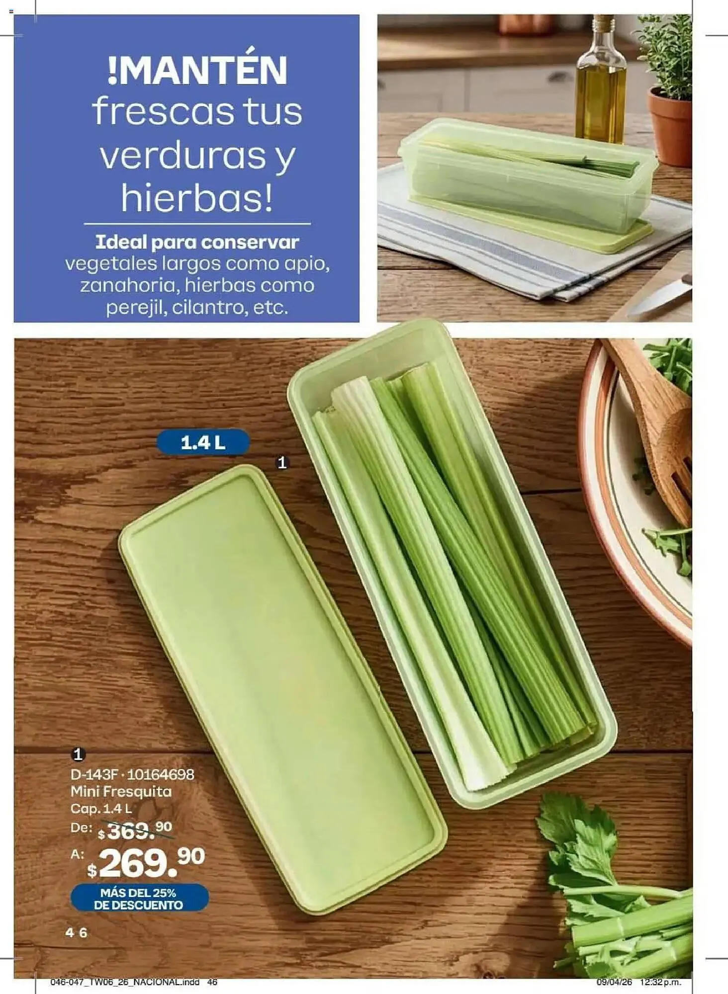 Catálogo de Catálogo Tupperware 18 de mayo al 14 de junio 2026 - Pagina 46