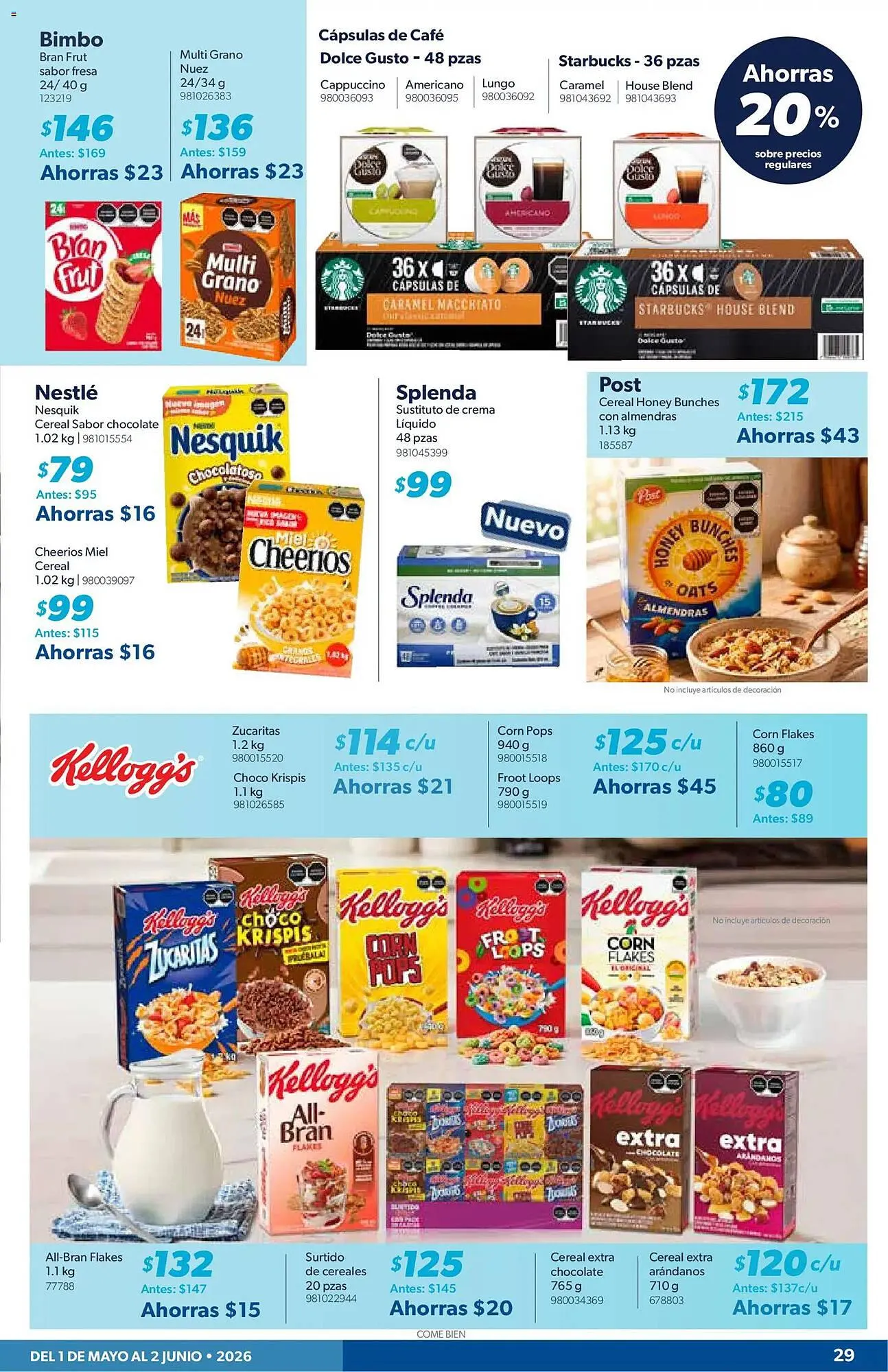 Catálogo de Catálogo Sam's Club 1 de mayo al 3 de junio 2026 - Pagina 29