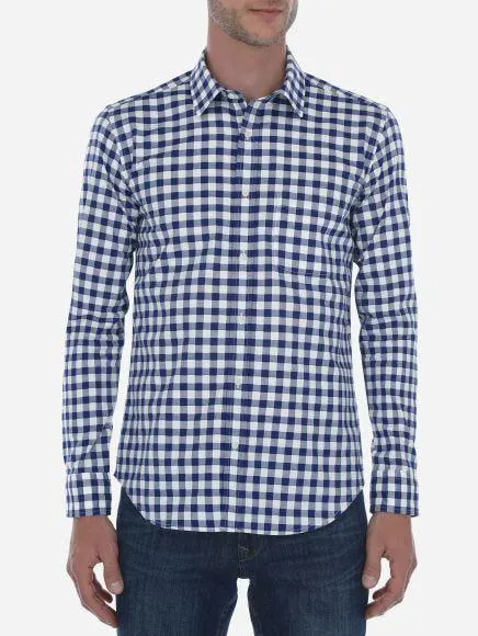 Camisa Casual de Cuadros Vichy