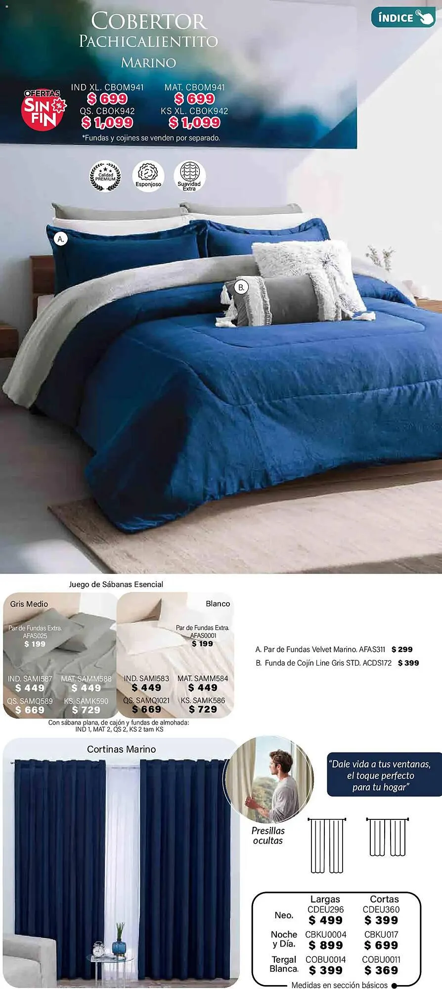 Catálogo de Catálogo Colchas Concord 1 de noviembre al 1 de febrero 2026 - Pagina 277