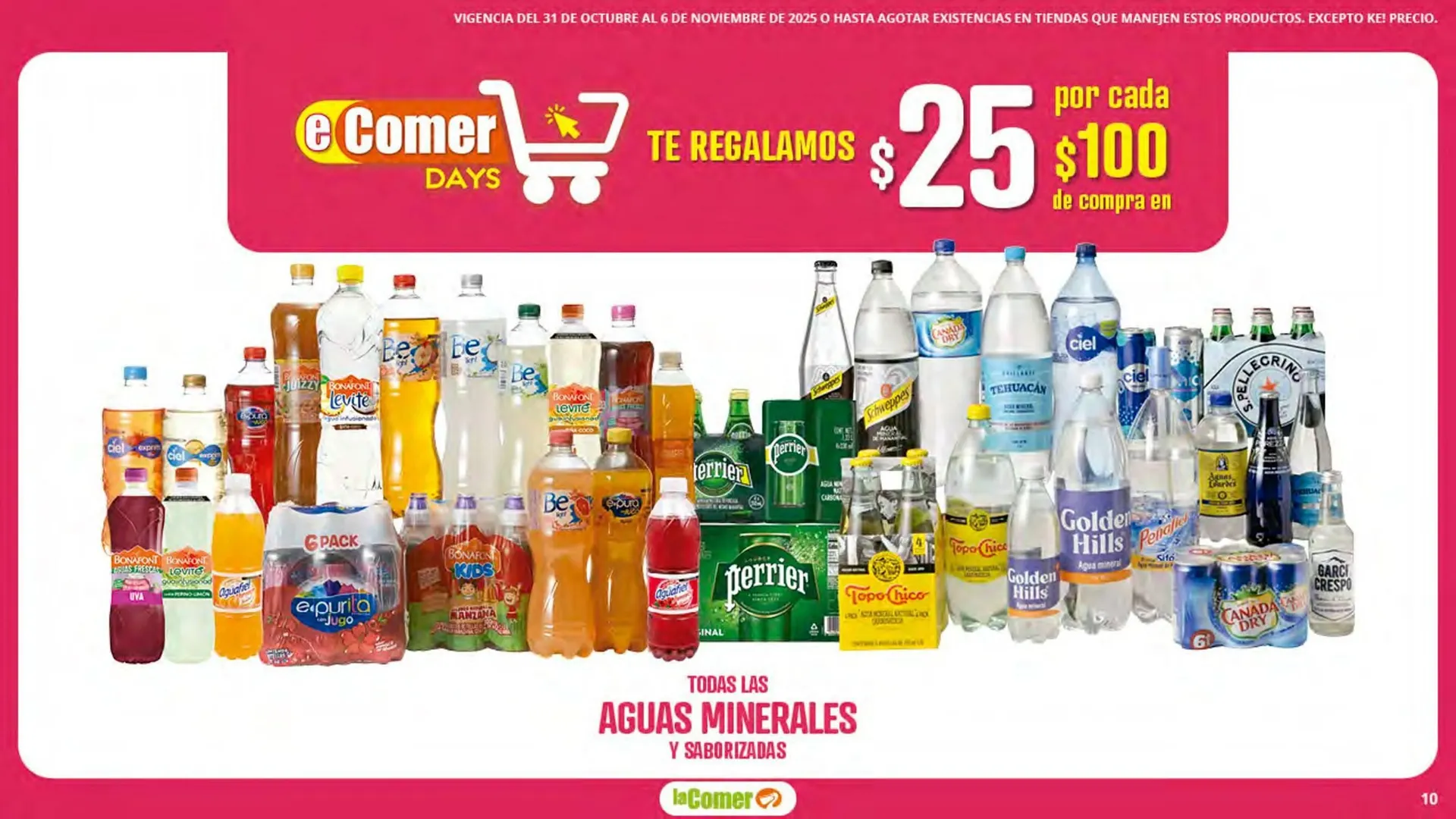 Catálogo de Folleto La Comer 31 de octubre al 6 de noviembre 2025 - Pagina 10