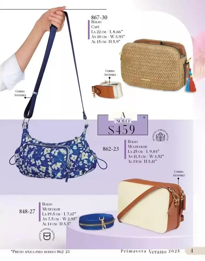 Catálogo de Catálogo Cklass Bolsos Primavera Verano 7 de enero al 30 de junio 2025 - Pagina 30