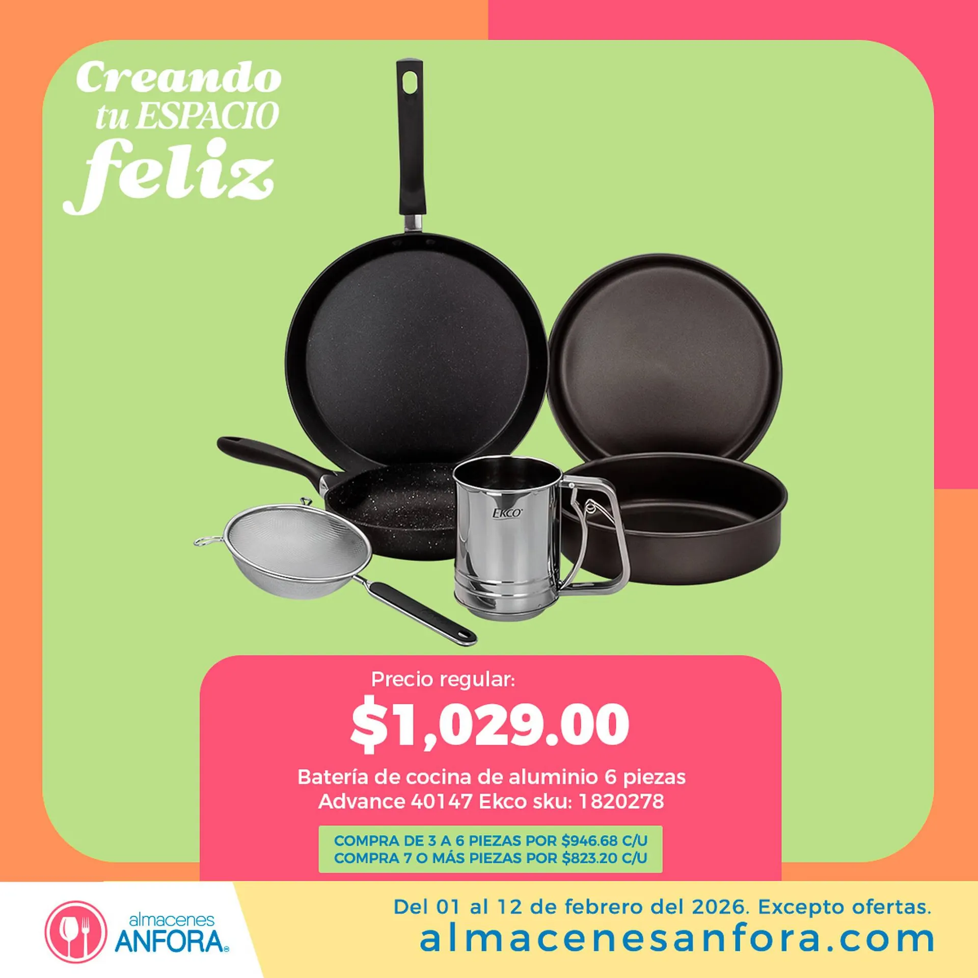 Catálogo Almacenes Anfora - 1