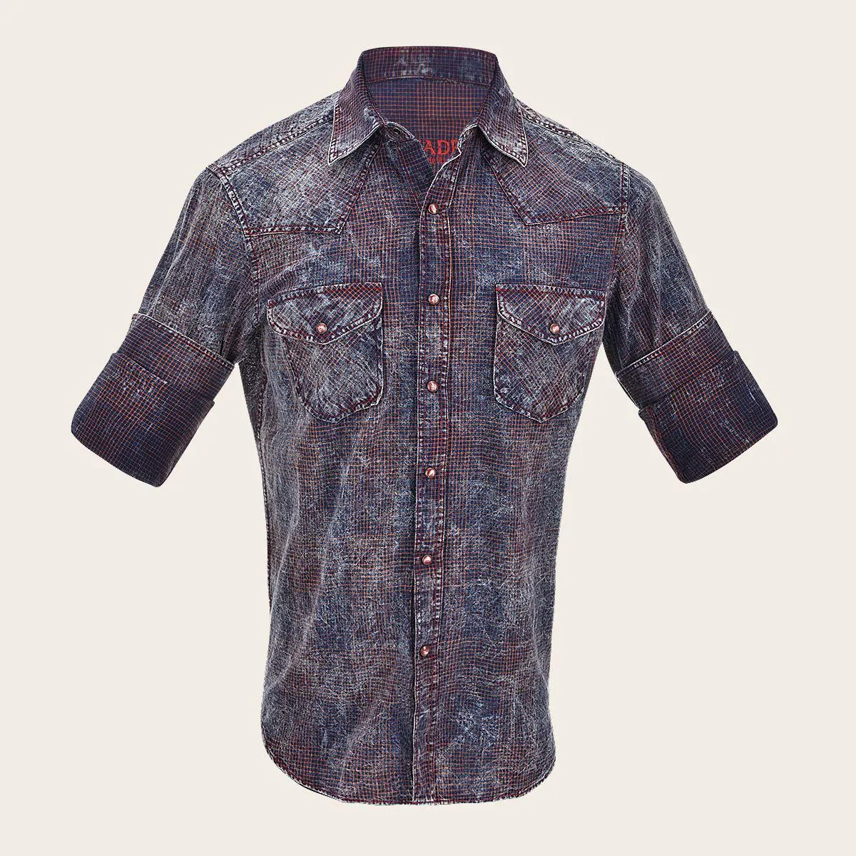 Camisa Cuadra para caballero.