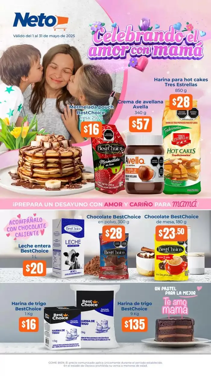 Catálogo de Ofertas Tiendas Neto 1 de mayo al 31 de mayo 2025 - Pagina 1