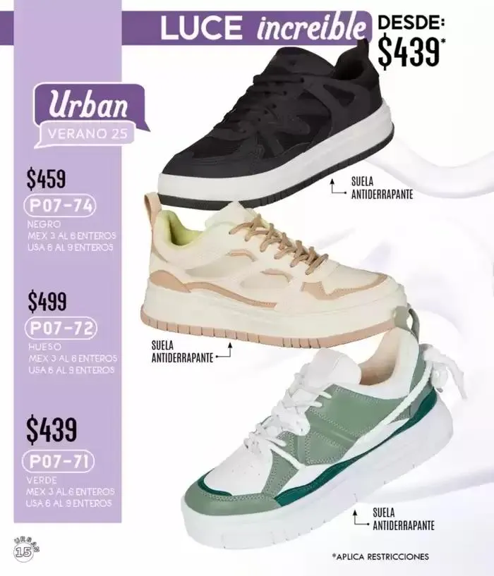 Catálogo de Catálogo Cklass Urban Complemento de Verano 2025 México 11 de marzo al 31 de agosto 2025 - Pagina 16