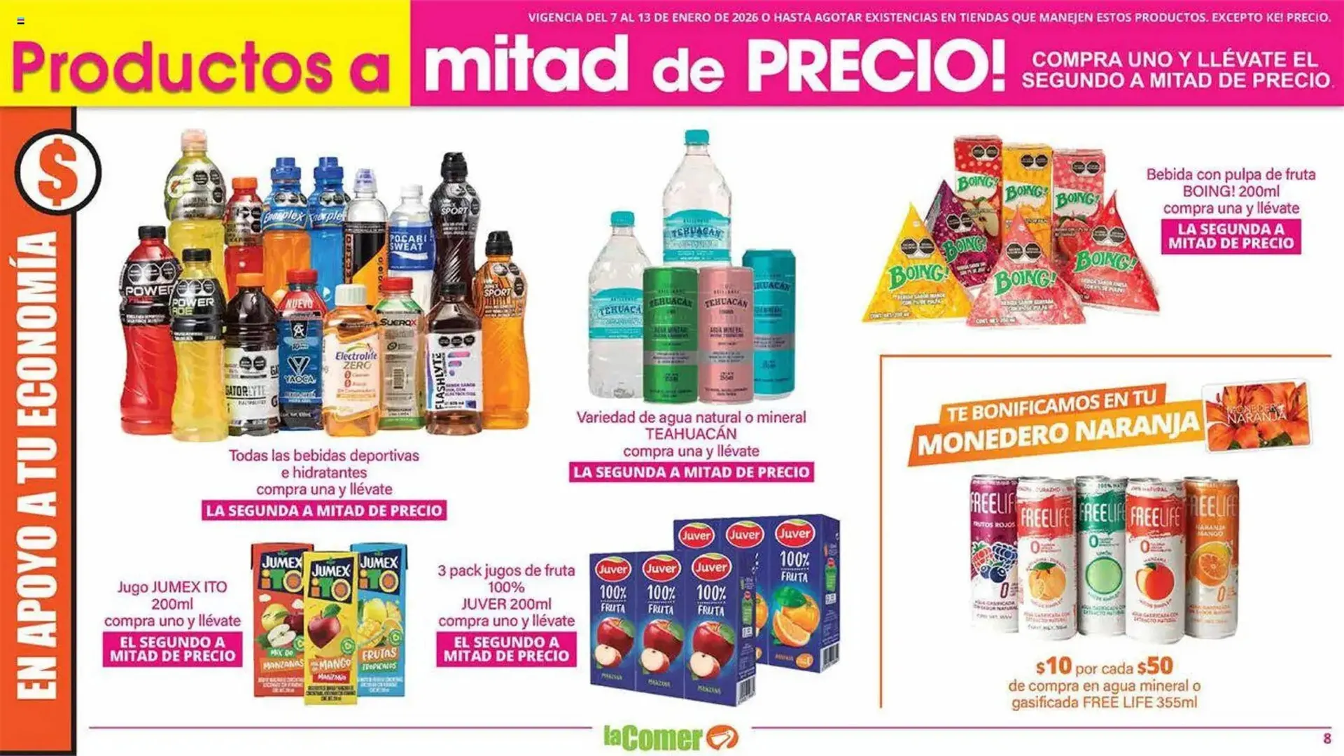 Catálogo de Folleto La Comer 7 de enero al 13 de enero 2026 - Pagina 8