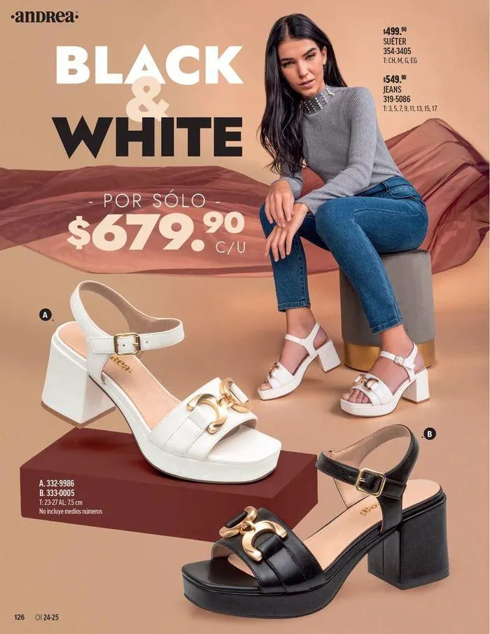 Catálogo de ANDREA - CALZADO DAMA 26 de agosto al 25 de enero 2025 - Pagina 30