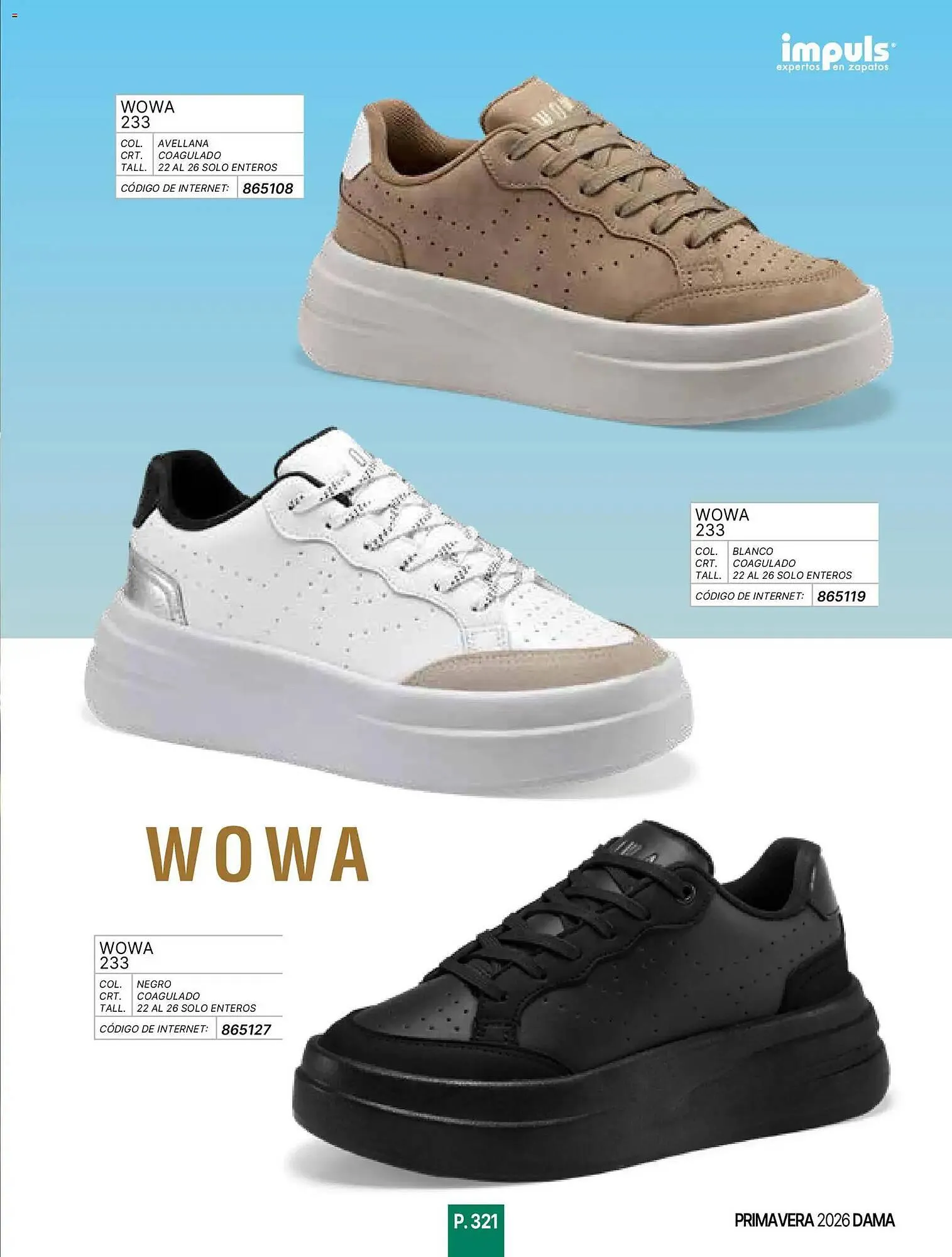 Catálogo de Catálogo Impuls 1 de enero al 1 de junio 2026 - Pagina 323