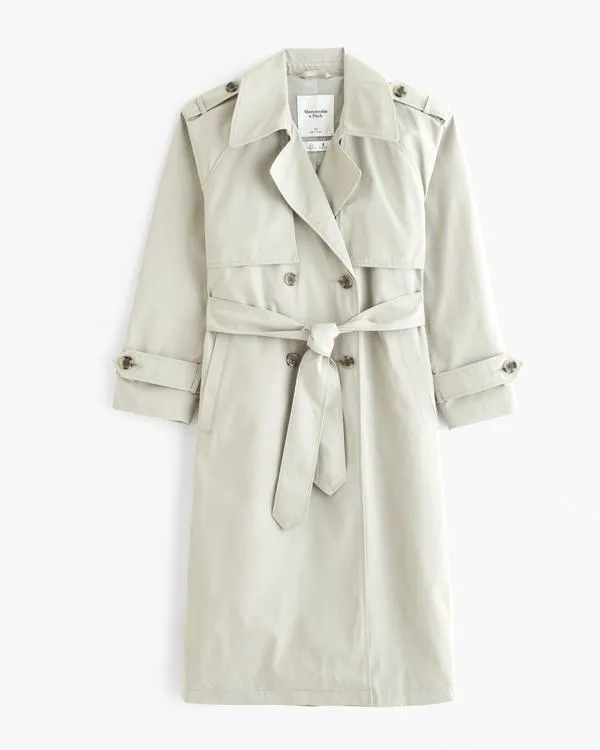 Classic Long Trench Coat