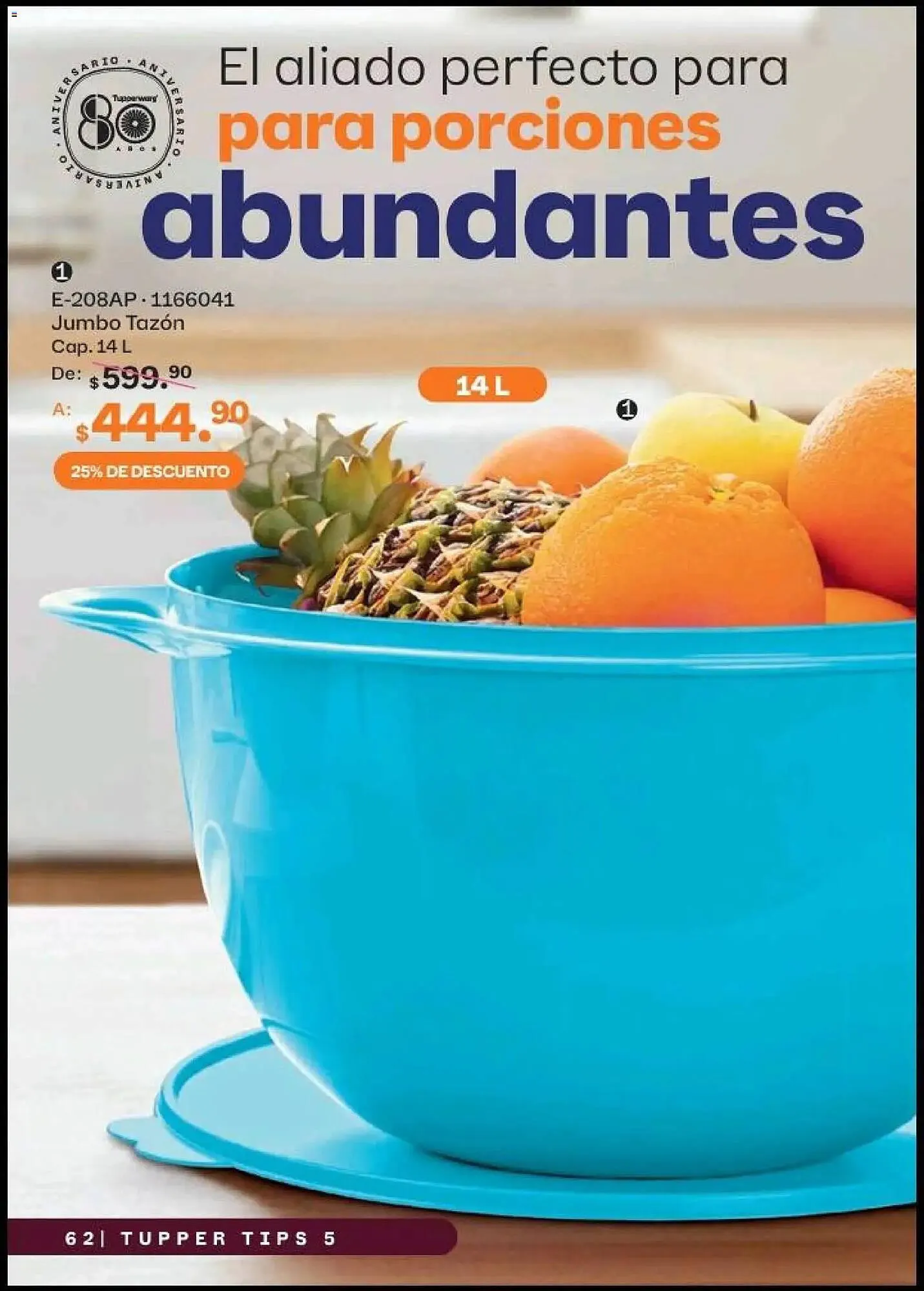 Catálogo de Catálogo Tupperware 20 de abril al 17 de mayo 2026 - Pagina 62