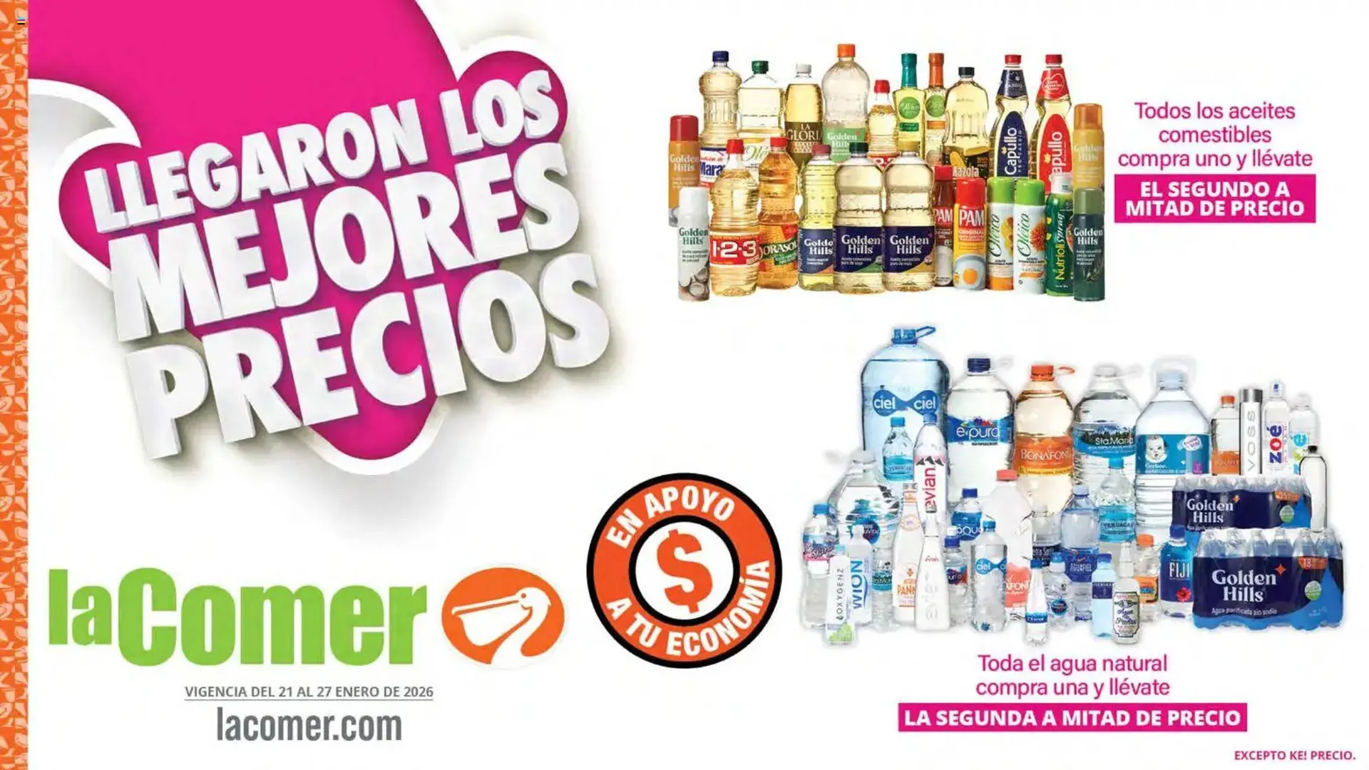 Folleto La Comer - 1