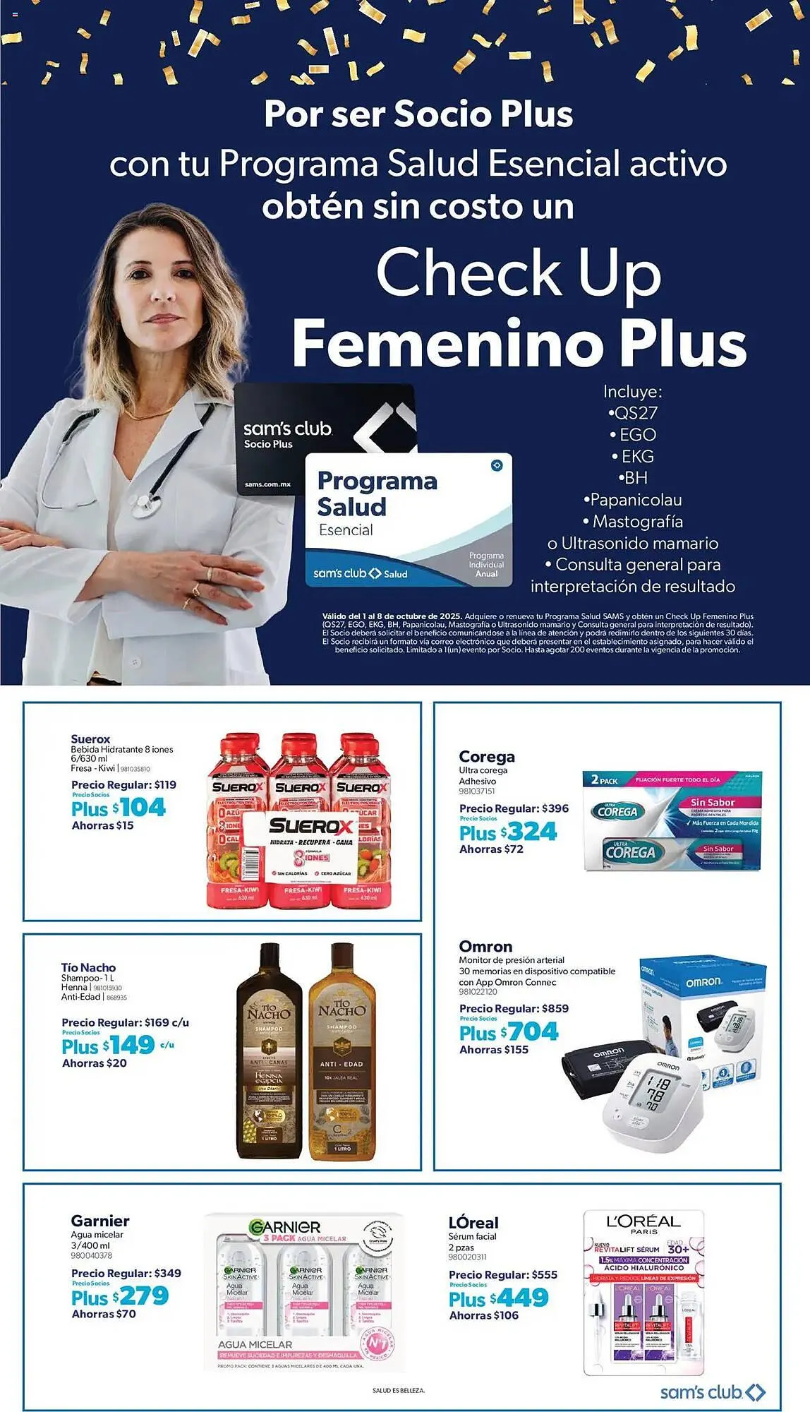 Catálogo de Catálogo Sam's Club 1 de octubre al 9 de octubre 2025 - Pagina 13