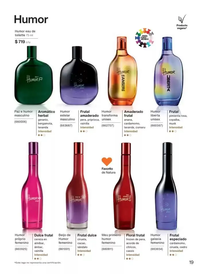 Catálogo de Avon Folleto Natura C7 17 de marzo al 25 de julio 2025 - Pagina 19