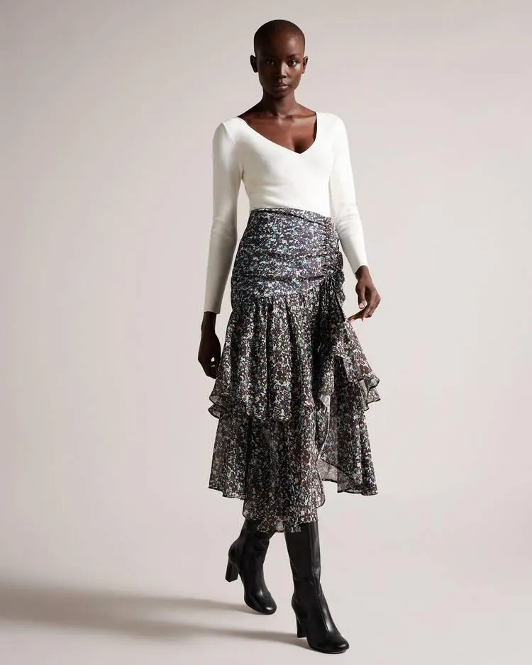 Falda Ted Baker Chloei Mujer Azules Claro | MX-06157