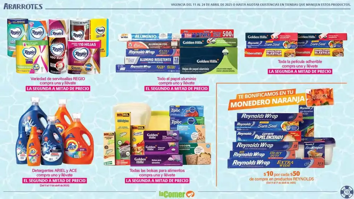 Catálogo de Catálogo La Comer 11 de abril al 24 de abril 2025 - Pagina 13