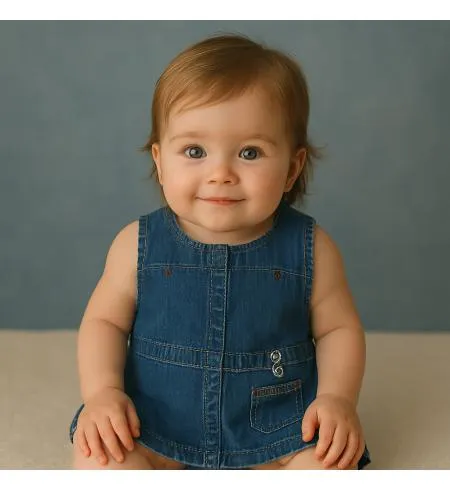 Vestido de Mezclilla para Bebé