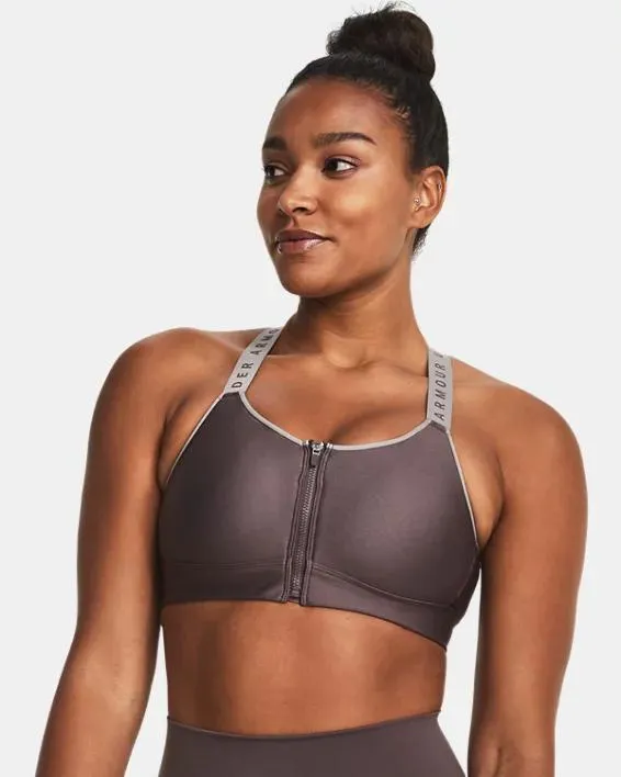 Sujetador Deportivo UA Infinity High Zip para Mujer