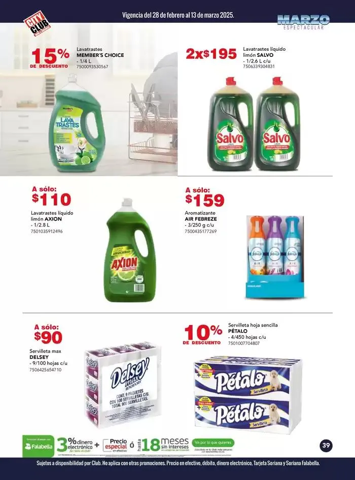 Catálogo de Marzo Espectacular 28 de febrero al 31 de marzo 2025 - Pagina 39