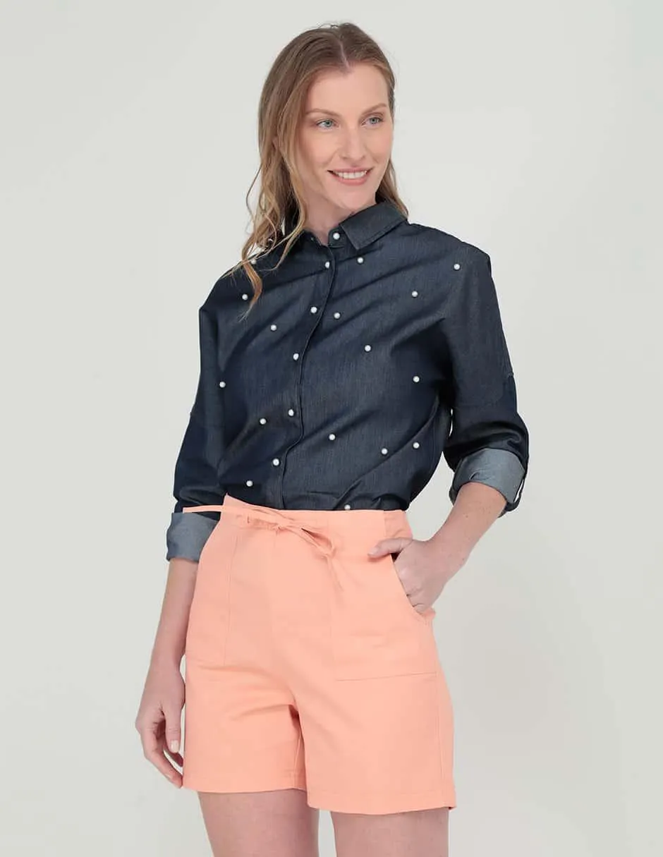 Bermuda LIEB de algodón para mujer