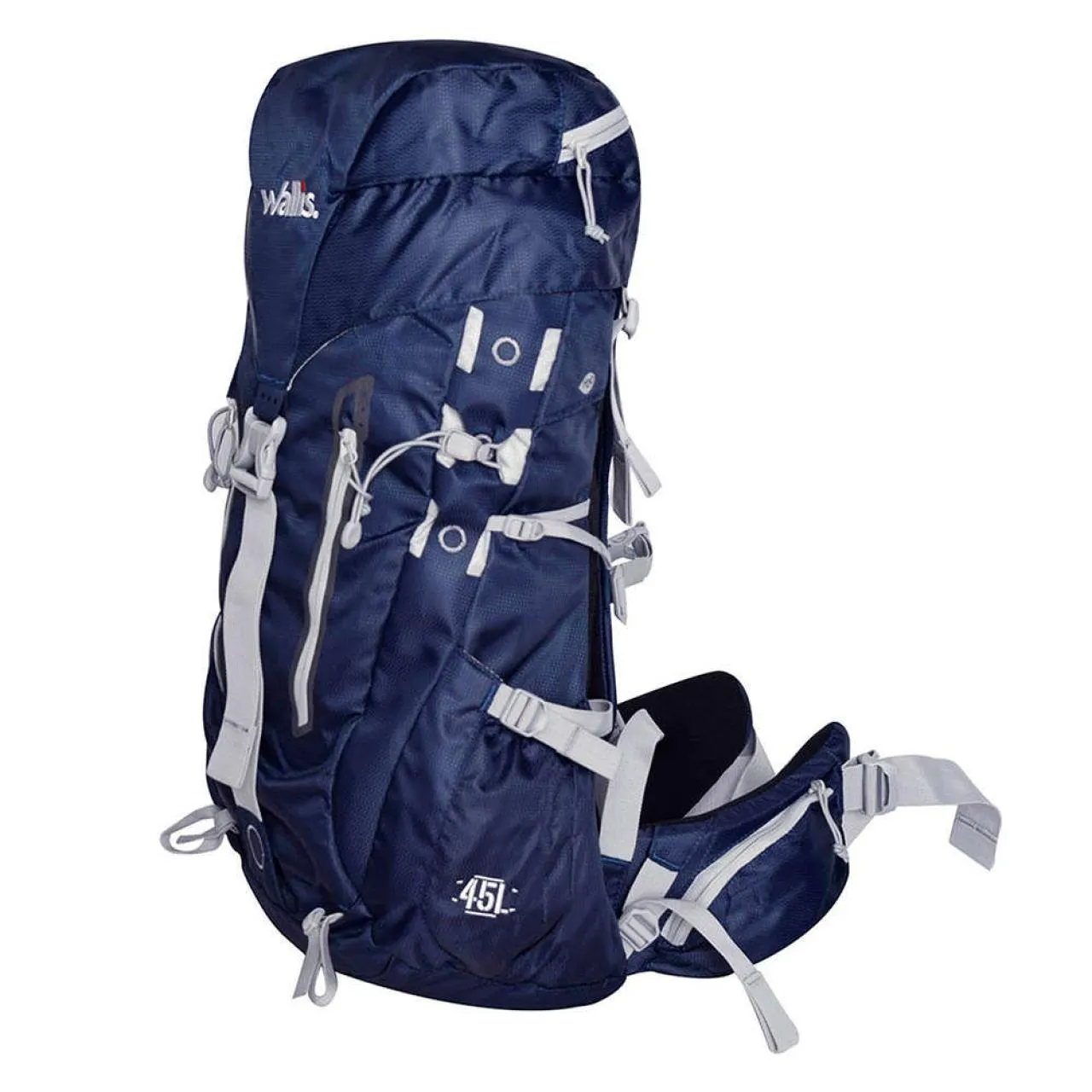 Mochila para media montaña SION 45 L, azul