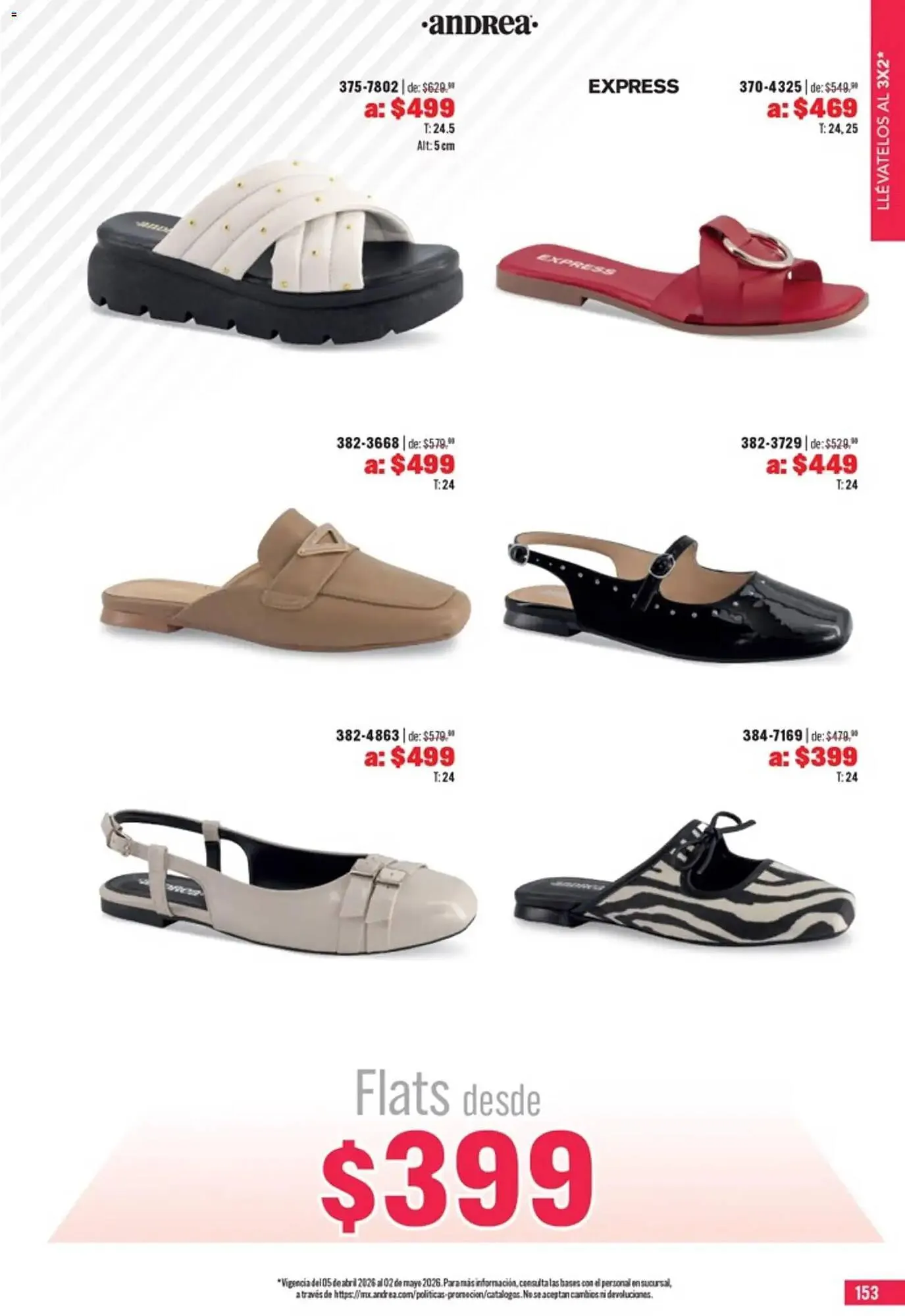Catálogo de Catálogo Andrea 5 de abril al 2 de mayo 2026 - Pagina 153