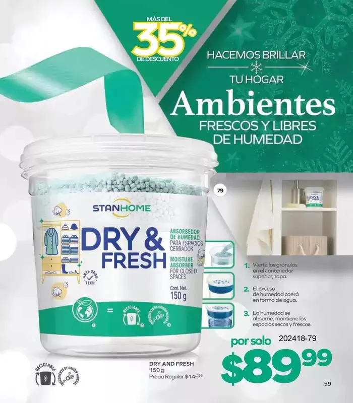 Catálogo de Stanhome - C18 26 de noviembre al 12 de diciembre 2024 - Pagina 63