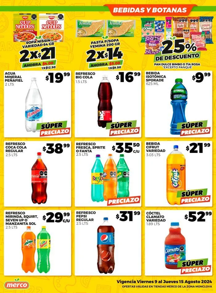 Catálogo de Merco - Lista con tu Lista 9 de agosto al 15 de agosto 2024 - Pagina 9