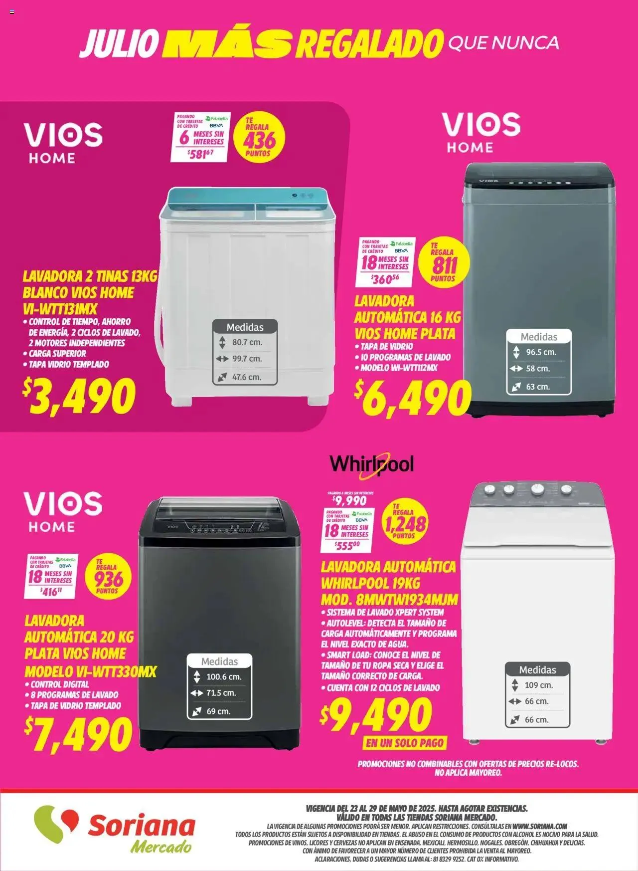 Catálogo de Soriana - Julio Regalado Mercado Nacional 23 de mayo al 29 de mayo 2025 - Pagina 27