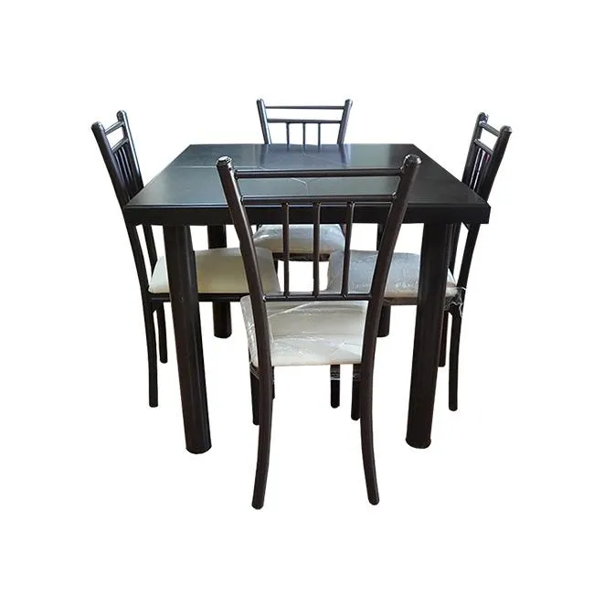 COMEDOR TAILANDIA CUB. BIANCA 4 SILLAS