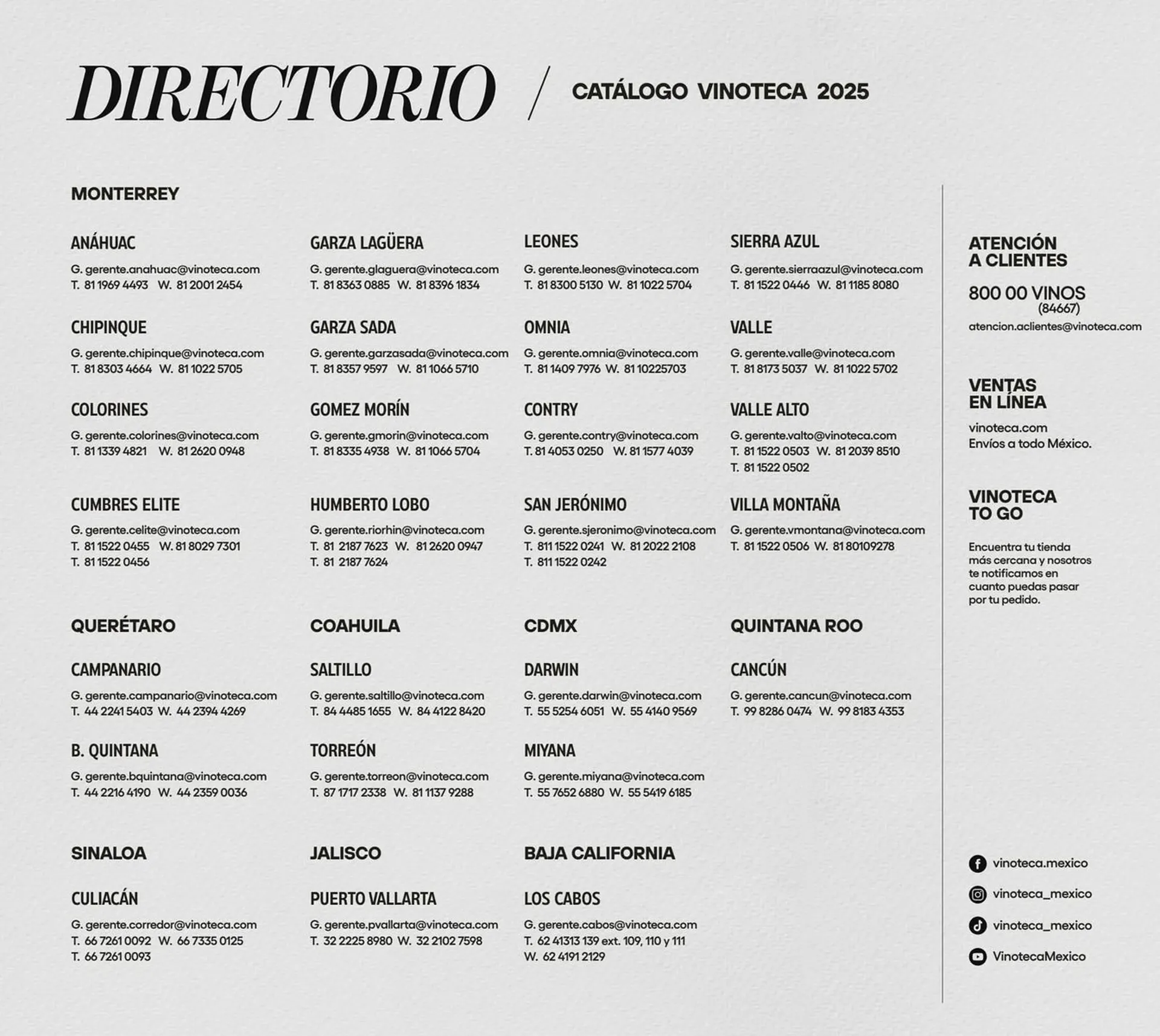 Catálogo de Catálogo Vinoteca 5 de noviembre al 31 de diciembre 2025 - Pagina 138