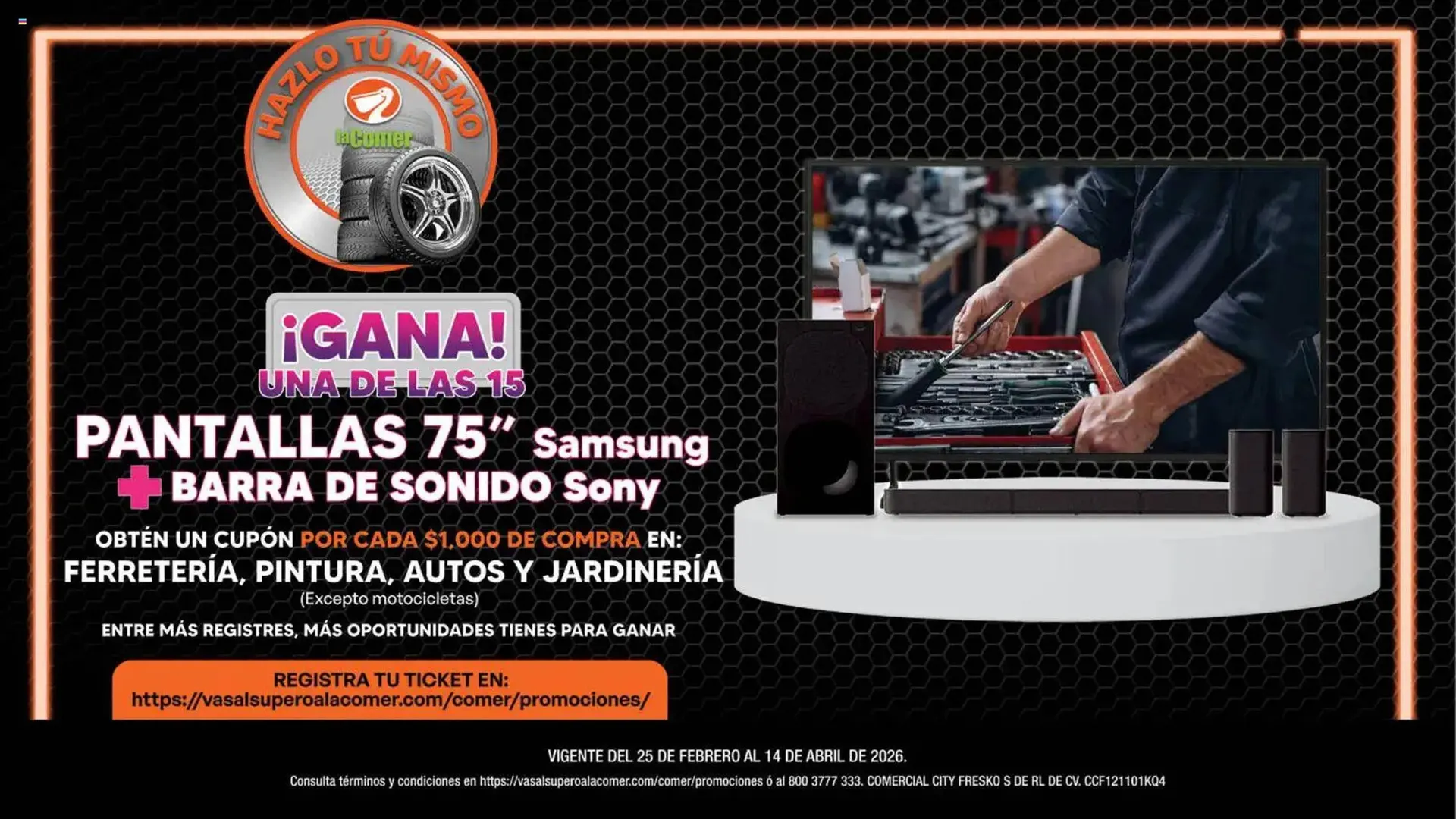Catálogo de Folleto La Comer 25 de marzo al 14 de abril 2026 - Pagina 21