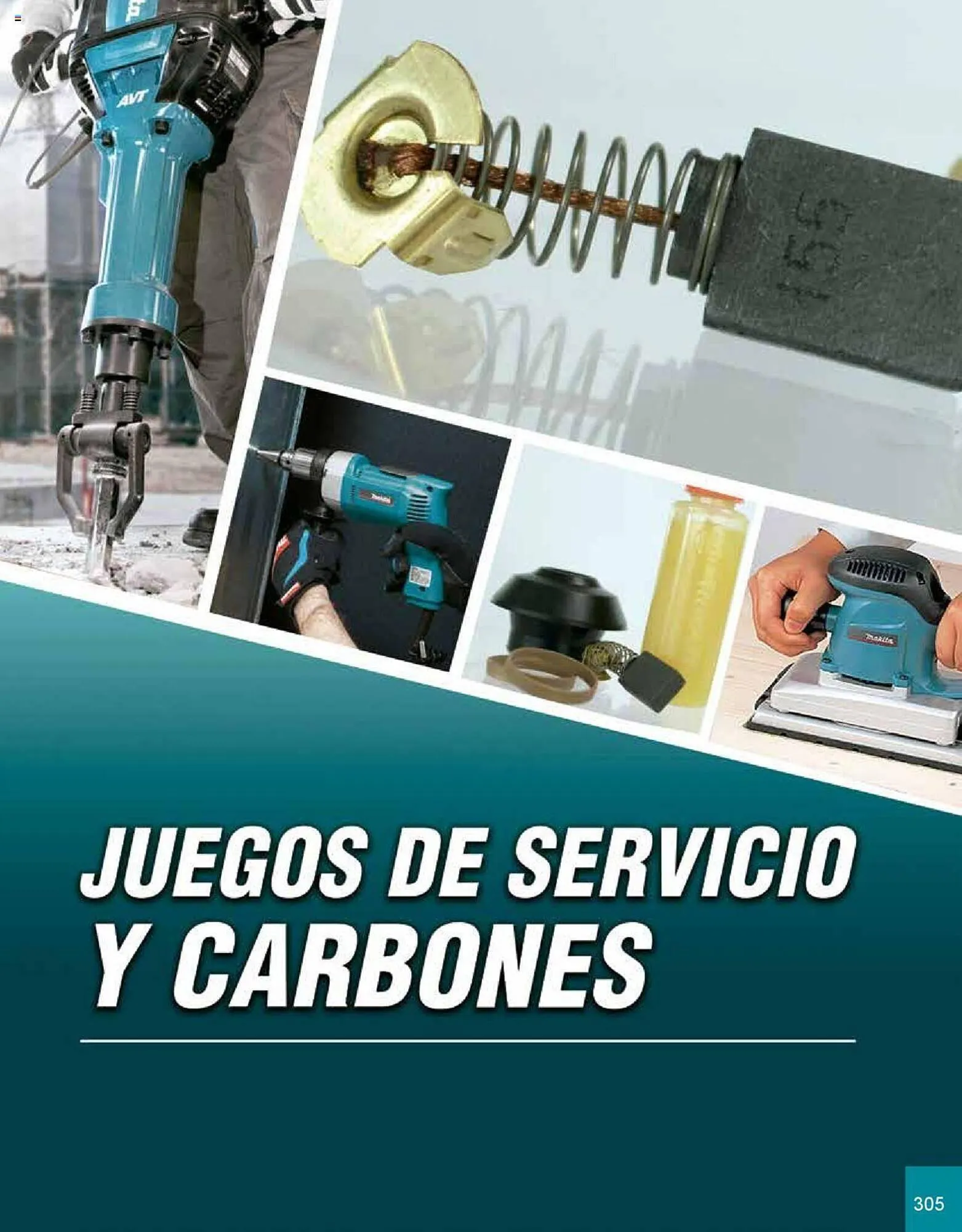 Catálogo de Catálogo Makita 8 de julio al 31 de diciembre 2025 - Pagina 305