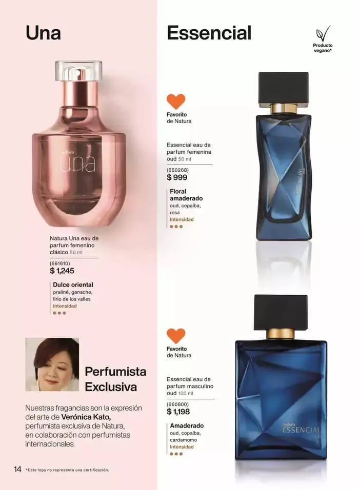 Catálogo de Avon Folleto Natura C19 28 de octubre al 5 de diciembre 2024 - Pagina 14