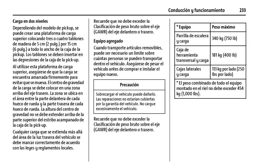 Catálogo de Cheyenne 2025 Manual del propietario 22 de enero al 31 de diciembre 2025 - Pagina 234