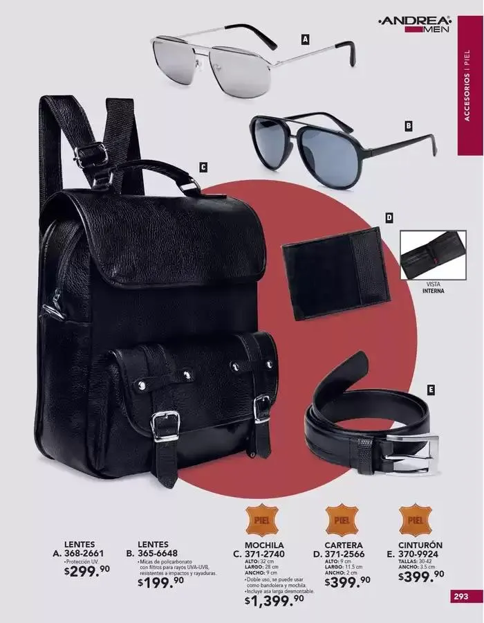 Catálogo de ANDREA | ACCESORIOS CABALLERO 26 de enero al 24 de mayo 2025 - Pagina 3