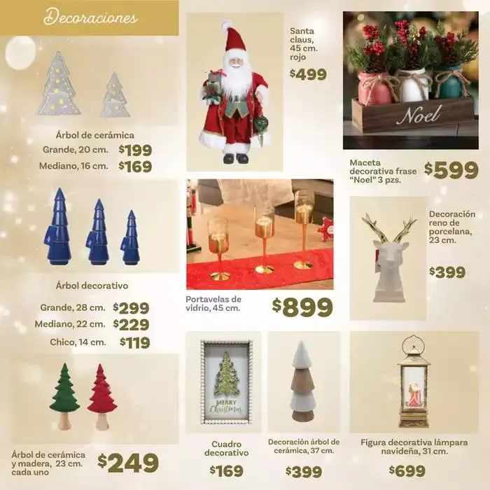 Catálogo de Especial Decoración Navideña Híper 2 de octubre al 12 de noviembre 2024 - Pagina 42