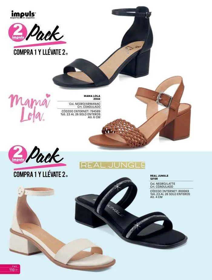Catálogo de IMPULS Dama Verano-Otoño 5 de julio al 15 de noviembre 2024 - Pagina 112