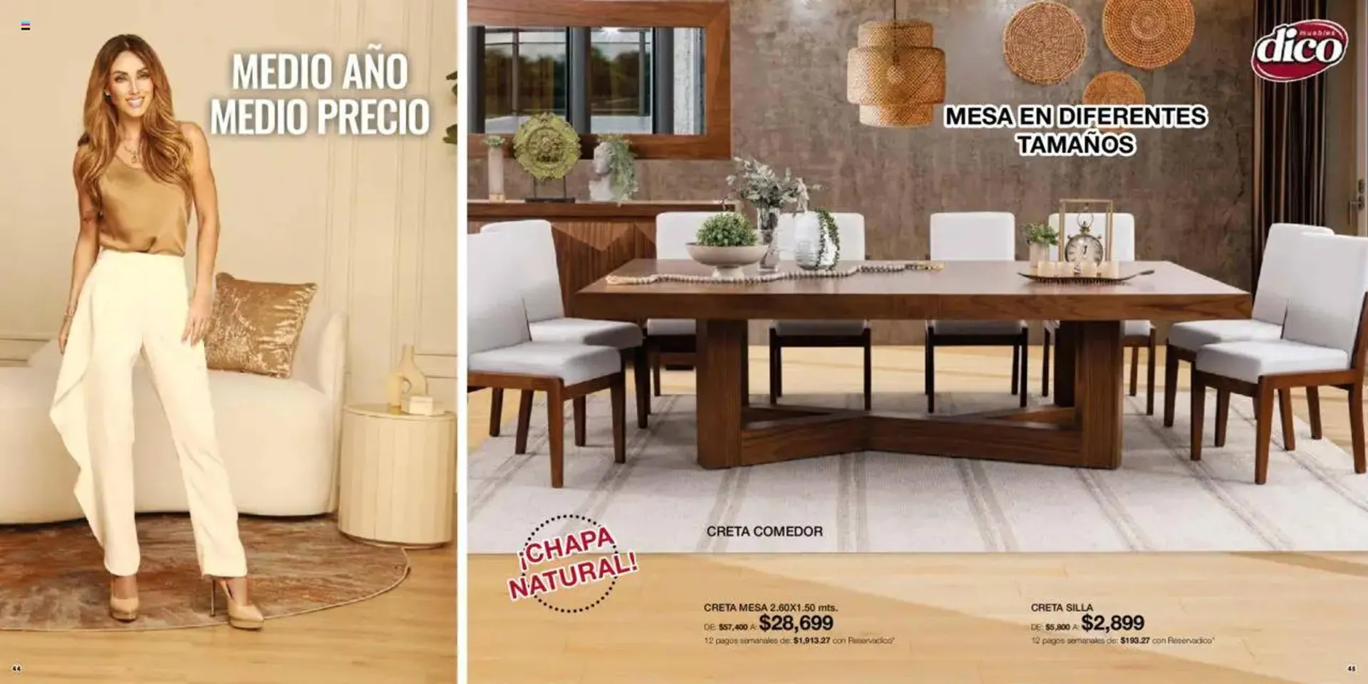 Catálogo de Catálogo Muebles Dico 4 de junio al 1 de julio 2025 - Pagina 23