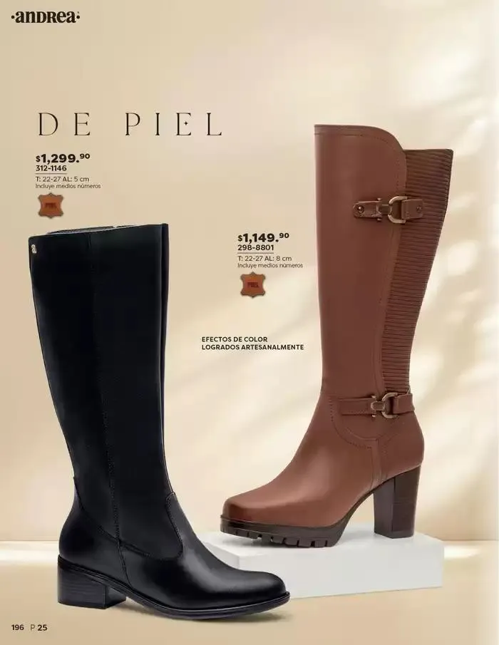 Catálogo de ANDREA | CALZADO DAMA 26 de enero al 24 de mayo 2025 - Pagina 196