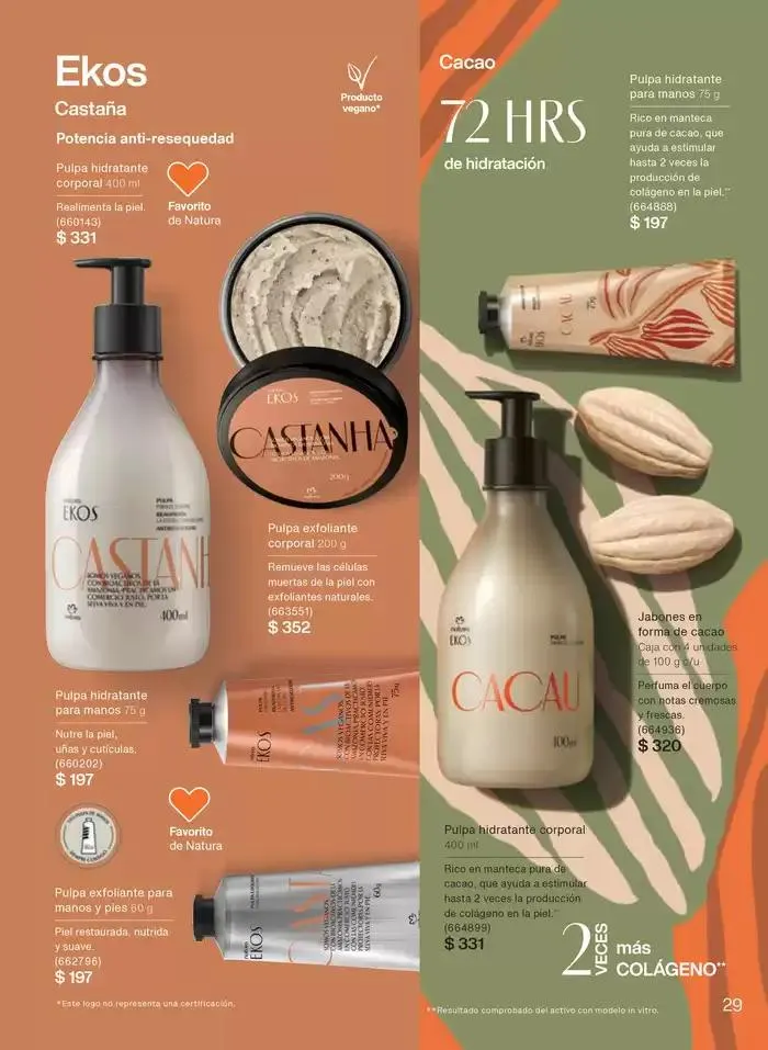 Catálogo de Avon Folleto Natura C7 17 de marzo al 25 de julio 2025 - Pagina 29