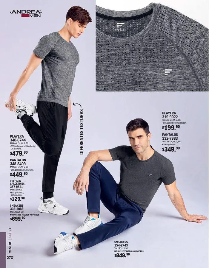Catálogo de ANDREA - VESTIR CABALLERO 26 de agosto al 25 de enero 2025 - Pagina 88