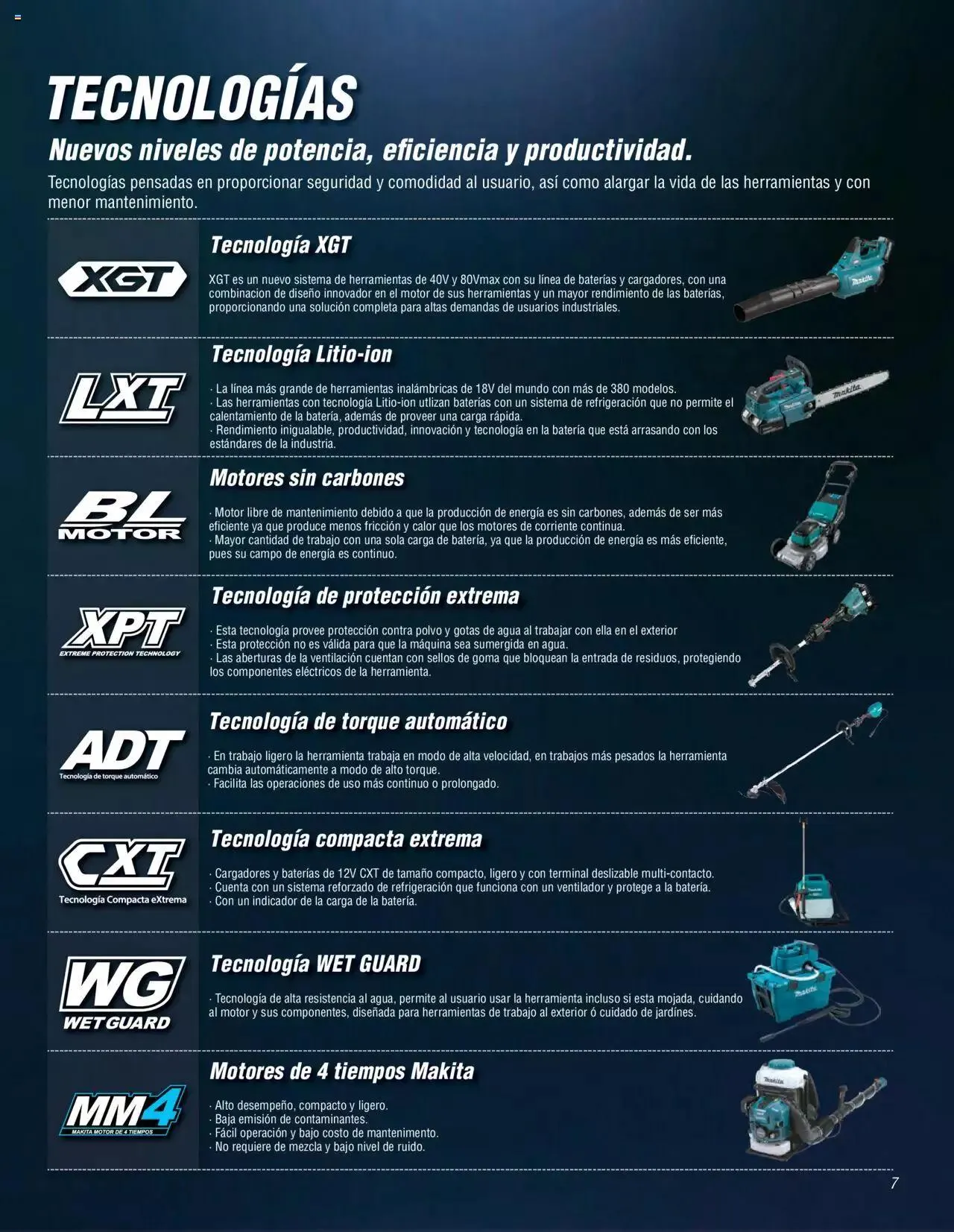 Catálogo de Makita catálogo OPE 16 de mayo al 31 de diciembre 2023 - Pagina 7